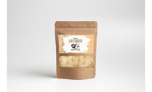 Imagem 1 de 3 de Farofa De Amendoim Low Carb Sabor Alho - 250g