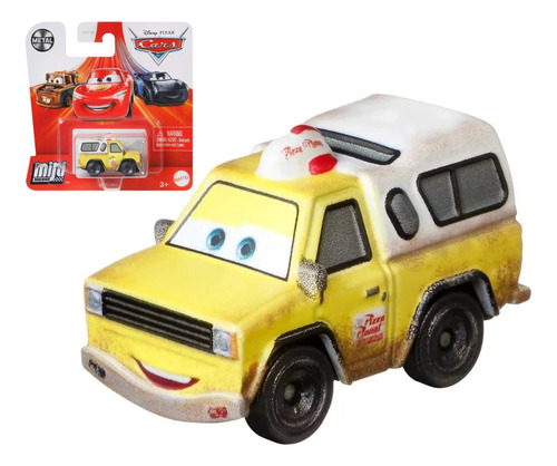 Carro Mini Racers Cars Todd Pizza Planeta Original Mattel