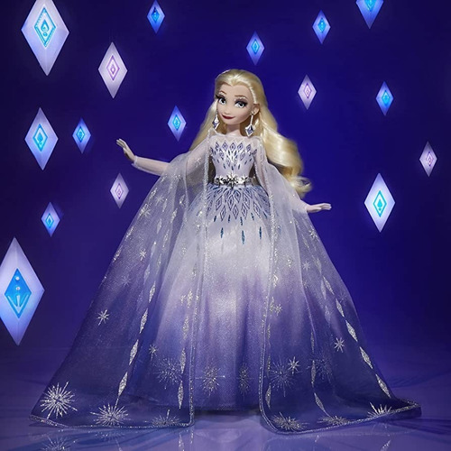 Muñeca Frozen 2 Elsa Disney Style Series Holiday Colección