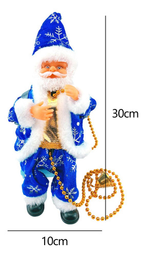 Cuerda De Escalada Eléctrica De Papá Noel, Papá Noel Azul