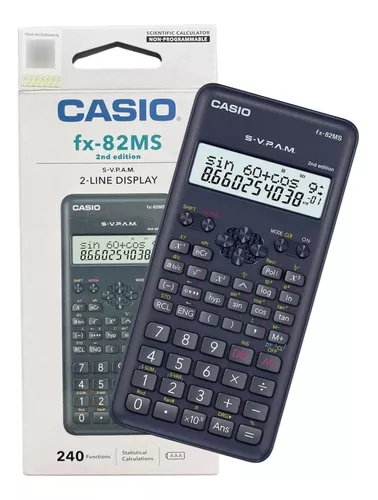 Calculadora Científica Casio Fx-82ms 240 Funções 2º Edição