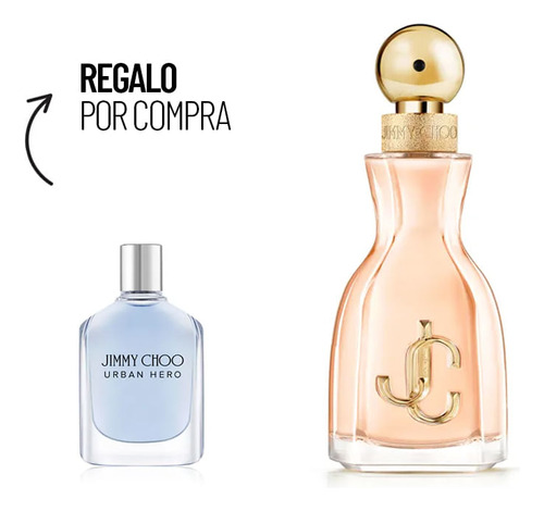 Kit Perfume Mujer Jimmy Choo I Want Choo Edp 40 Ml + Urban H