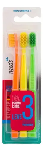 ソルフェス エッセンシャルコンフォート 2種セット Kit Escova Dental Needs Sensitive 6240 Com 3 Unidades | MercadoLivre