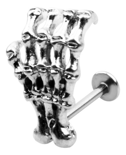Piercing Para Mujer, Calavera, Labio, Joyería, Punk, Esquele