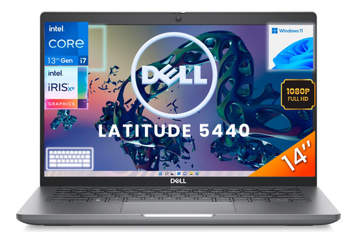 Laptop Dell Latitude Core I7 13th 16gb Ram 256gb Ssd + Funda Plateado (Reacondicionado)