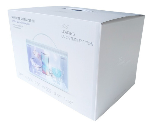 Imagen 9 de 9 de Bolso Esterilizador De Luz Uvc 59s Desinfección Sin Líquidos