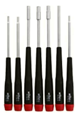 Wiha 26592 Nut Driver Set With Precision Handle, Metric, 7