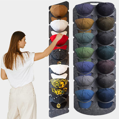 (b) Soporte Para Guardar Sombreros Y Organizador De Gorras D