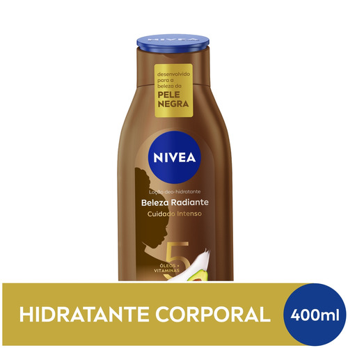 Hidratante Beleza Radiante Cuidado Intenso 400ml Nivea Fragrância Neutro Tipo de embalagem Pote