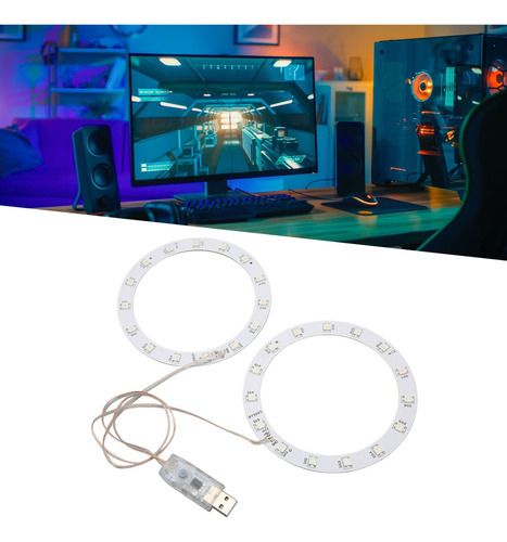 Kit De Tiras De Luz Led Rgb Para Juego De Música De Sincroni