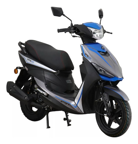 Moto Jettor 125  2022 Vpr Gris/azul