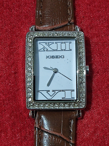 Reloj Mujer, Kiseki Japan Movt Con Cristales De Swarovski.