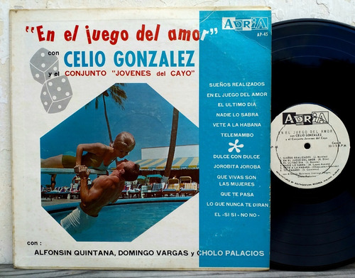 Celio Gonzalez - En El Juego Del Amor - Lp Made In Usa Salsa