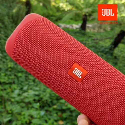 Parlante Jbl Flip 5 Portátil Con Bluetooth Red 110v/220v