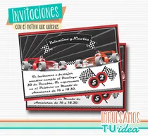Comprar Auto De Carrera - Invitación Auto De Carrera Para Imprimir