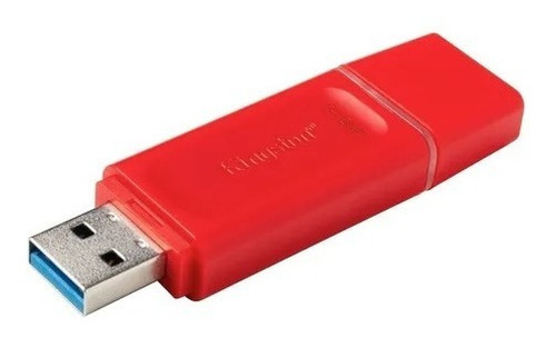 Memoria Usb 32gb Kingston Exodia 3.2 Rojo Kc-u2g32-7gr Nombre Del Diseño Liso Color Rojo