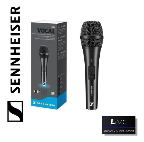 Microfono Dinamico Cardioide Sennheiser Xs1 + Garantía