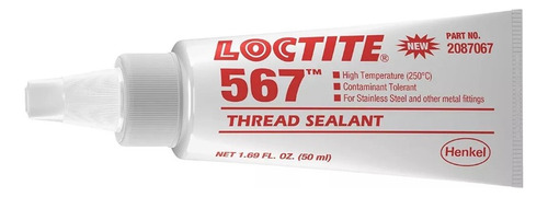 Sellante De Uniones - Teflón Liquido Loctite 567 50 Ml