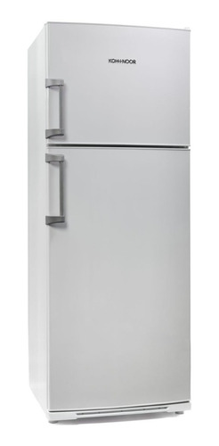 Heladera Con Freezer Arriba 413 Lts. Color Acero Khd43/7