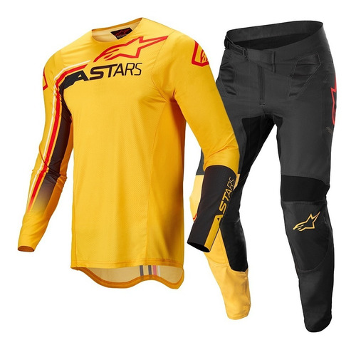 Conjunto Alpinestars Mx - Supertech Blaze  - 22 Premium