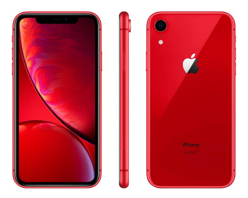 Apple iPhone XR 64 Gb Vermelho -1 Ano De Garantia- Excelente (Recondicionado)