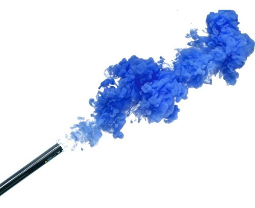 Tubo Lanza Polvos De Colores Holi  Azul 40cm
