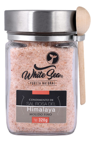 Tarro De Sal Del Himalaya Blanca Molida 320g