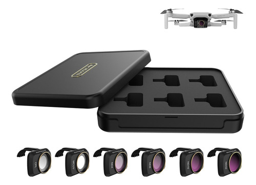 Compatible Con Drone Mavic Mini Drone 6pcs Juego De Filtros