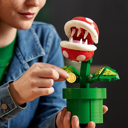 Lego® Super Mario 71426 Planta Piraña Set De Construcción Pa 540 Piranha Plant