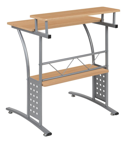 Escritorio Para Computadora Flash Furniture 120 Cm Madera