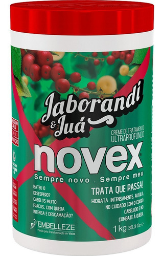 Creme De Tratamento Novex Jaborandi E Juá 1kg