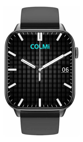 Smartwatch Colmi Series C C60 1.9" caixa 36.5mm  preta, pulseira  preta