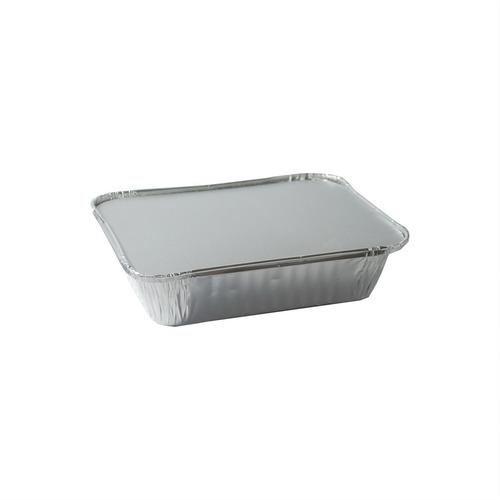 Bandeja De Aluminio F75 Con Tapa X 10un. Fabricante