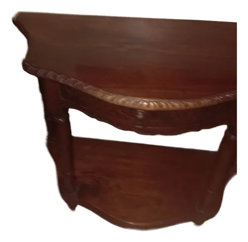 Consola De Madera Con Espejo (Usado)