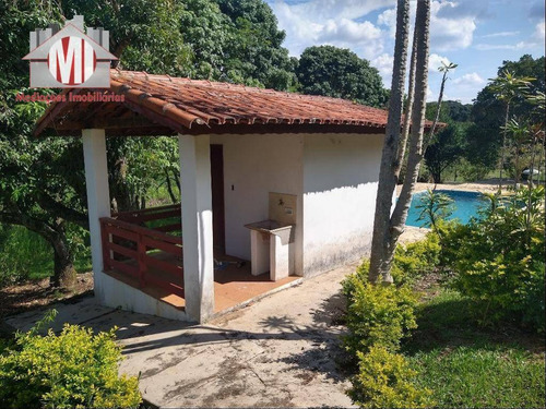Imagem 23 de 30 de Linda Chácara Com 3 Dormitórios, Piscina, Córrego, Pomar, Ótimo Bairro, À Venda, 12000 M² Por R$ 800.000 - Zona Rural - Pinhalzinho/sp - Ch0833