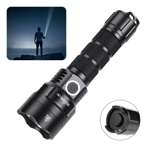 Potente Tática Lanterna Sofirn C8g 2000lm 565m Recarregável Branc...