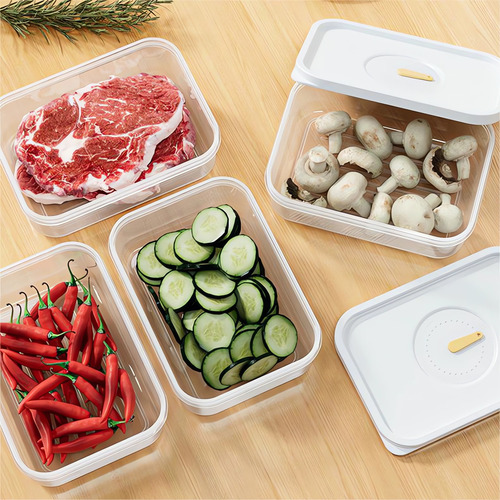 Caja De Almacenamiento C Para Refrigerador, Caja De Carne Ap