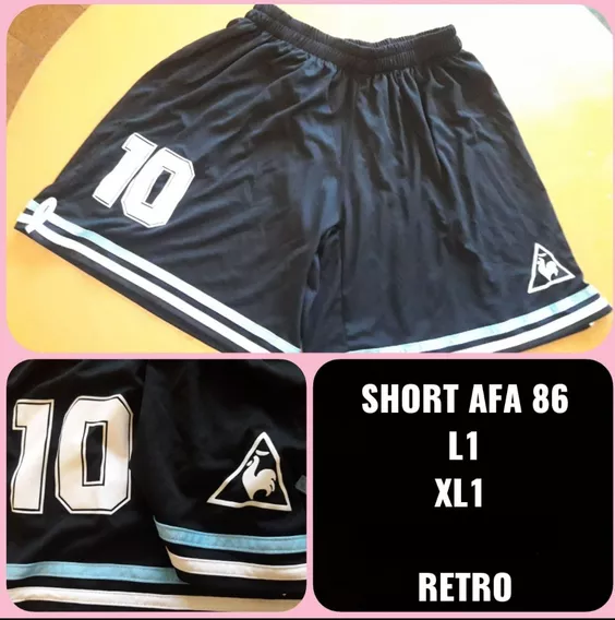 Short Seleccion Argentina México 86