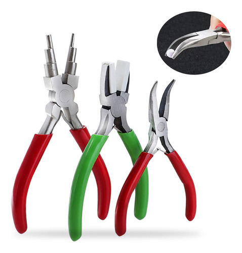 Juego De Alicates For Joyero, Pinzas For Manualidades, 3