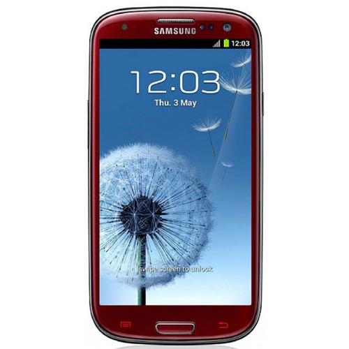 Samsung Galaxy S3 I9300 Vermelho Bom Seminovo C/ Garantia