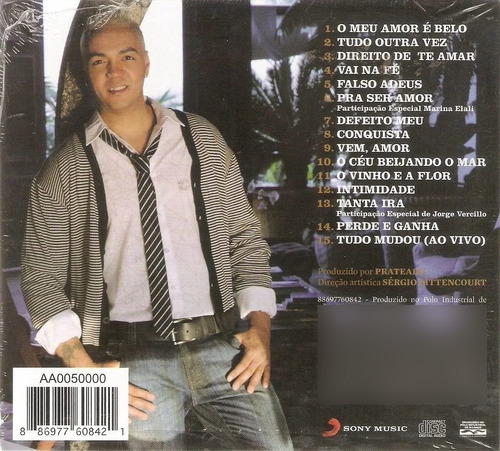 Cd Belo Pra Ser Amor Usado Original Conservado