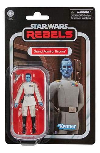Figura de acción del Gran Almirante Thrawn Rebels de Star Wars, 9,5 cm