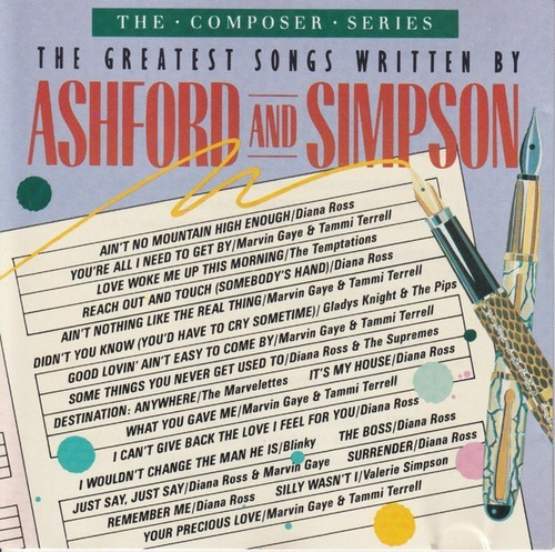 The Greatest Songs Written By Ashford And Simpson Cd Pvl 