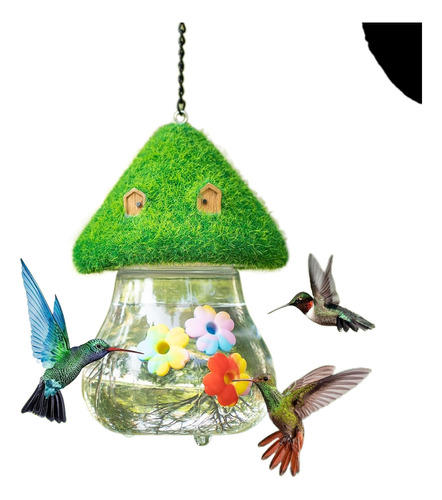 Comedero Para Colibríes, Forma De Seta De Árbol