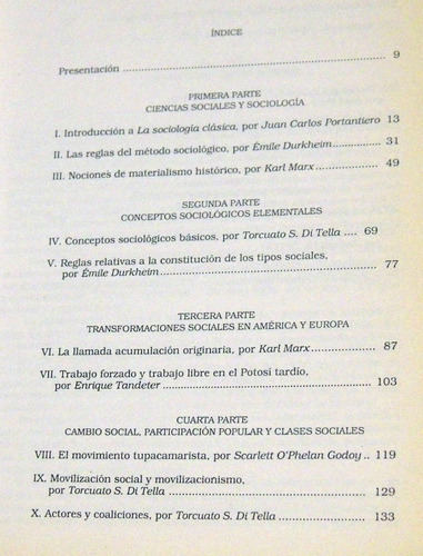 Torcuato S. Di Tella Elementos De Sociología Con Defectos