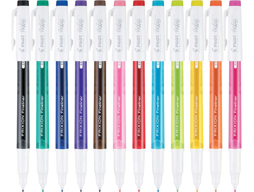 Rotuladores Borrables Frixion Fineliner, Punta Fina, Ti...