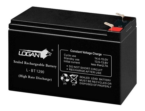 Batería 12v 9ah Pila Ups Lámpara Alarma Cercos Electricos
