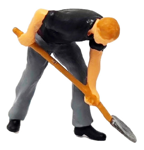 Diseño De Modelo De Trabajador En Miniatura De Figura 1:64