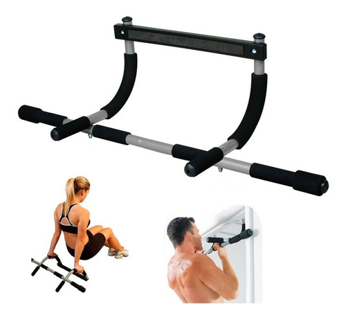 Barra Porta Fixa Paralela Multifuncional Crossfit Exercicios