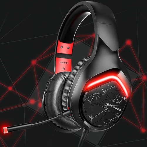 Imagen 5 de 10 de Auriculares Gamer Con Micrófono Pc Somic Gs-301 Usb